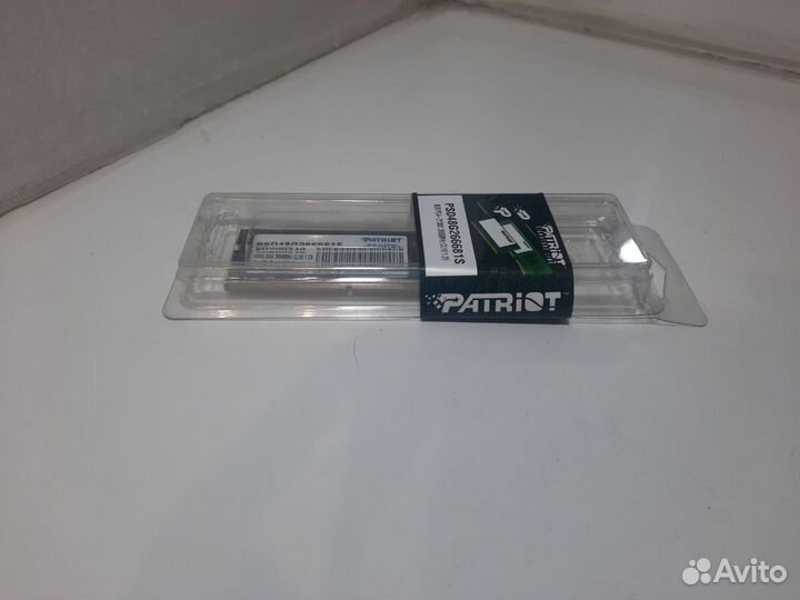 Оперативная память patriot ddr4 8gb