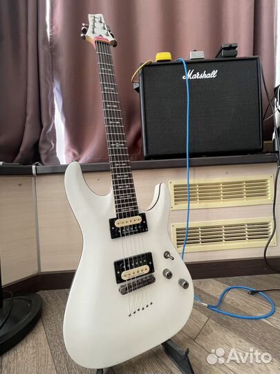 Гитара schecter + Marshall code 50 и metal core