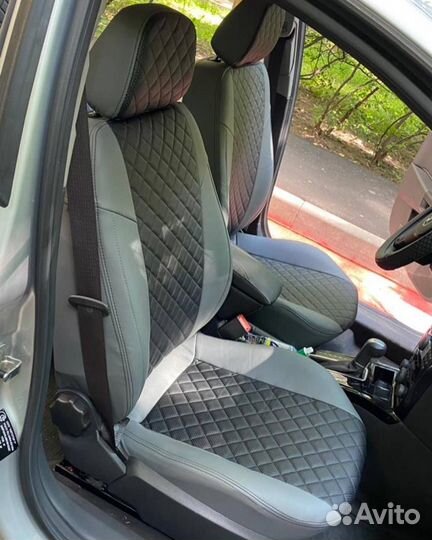 Чехлы из экокожи KIA Sportage 3 от Автопилот