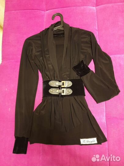 Рубашка латина на мальчика бальные танцы, ю1