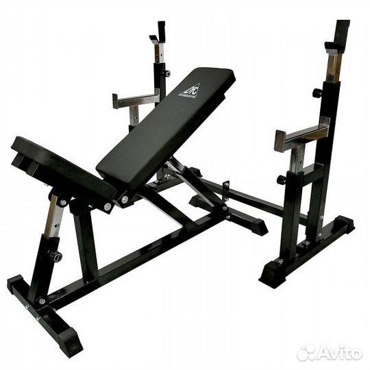 Скамья со стойками под штангу DFC DZ005ABB