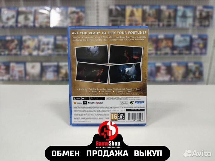 Uncharted the lost legacy ps5 б\у в наличии