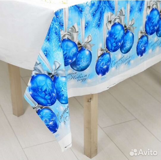 Новогодняя скатерть 137*180