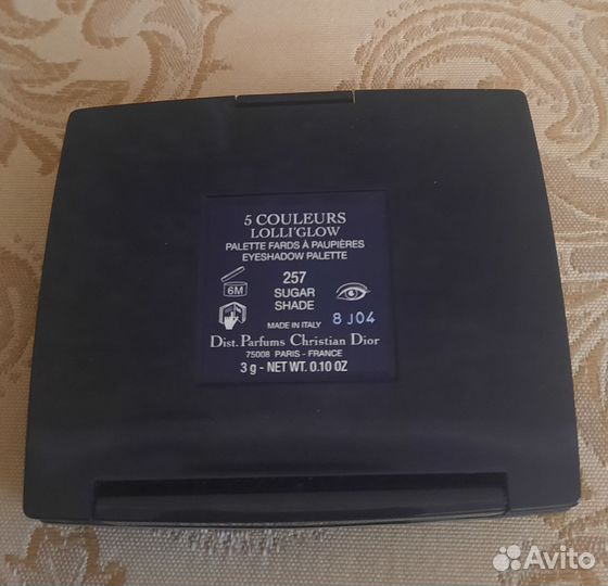 Dior тени для век