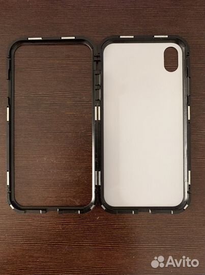 Чехол Apple iPhone xr металический с магнитными кр