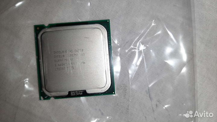 Процессор Intel Core 2 Duo E6750, LGA775