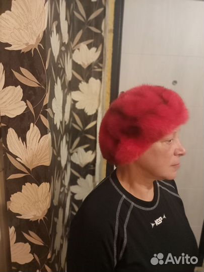 Берет зимний женский из норки