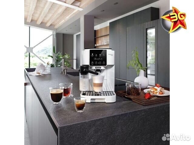 Кофемашина DeLonghi ecam220.61.W