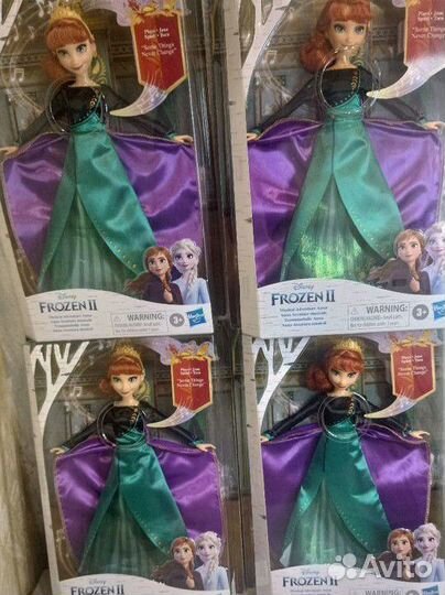 Кукла холодное сердце Анна музыкальная