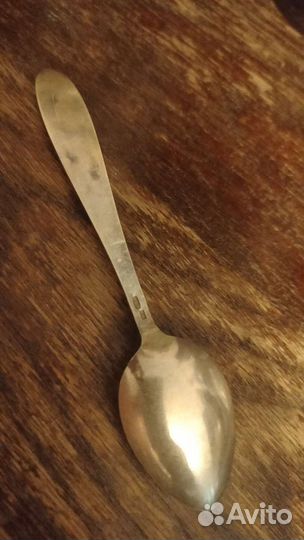 Кофейная ложка серебро