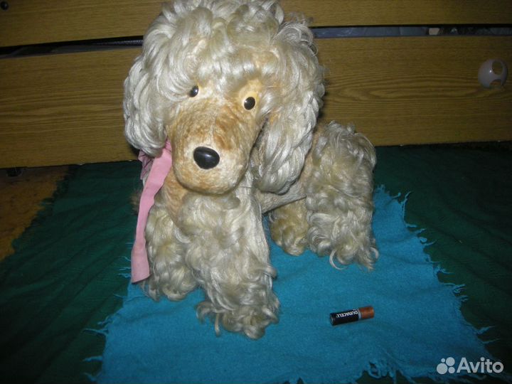 Собака мягкая игрушка СССР собачка плюшевая самовы