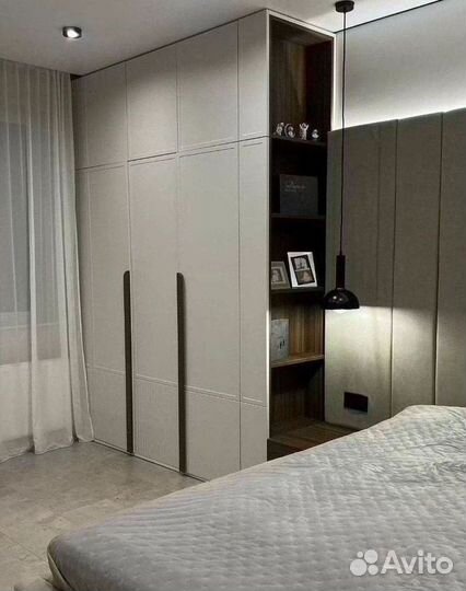 Рабочая зона со шкафом