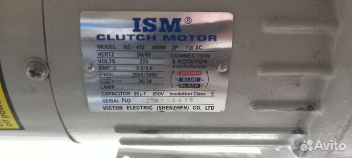 Фрикционные моторы для промышленных швейных машин