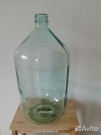 Бутылка стеклянная 20 литров