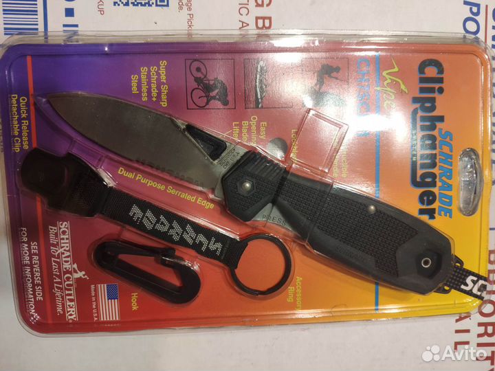 Нож Schrade Cliphanger CH7scpm (made in USA) 1995г