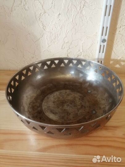 Конфетница, фруктовница немецкая посеребренная