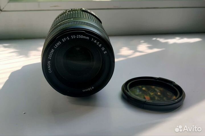Объектив canon ef s 55 250mm
