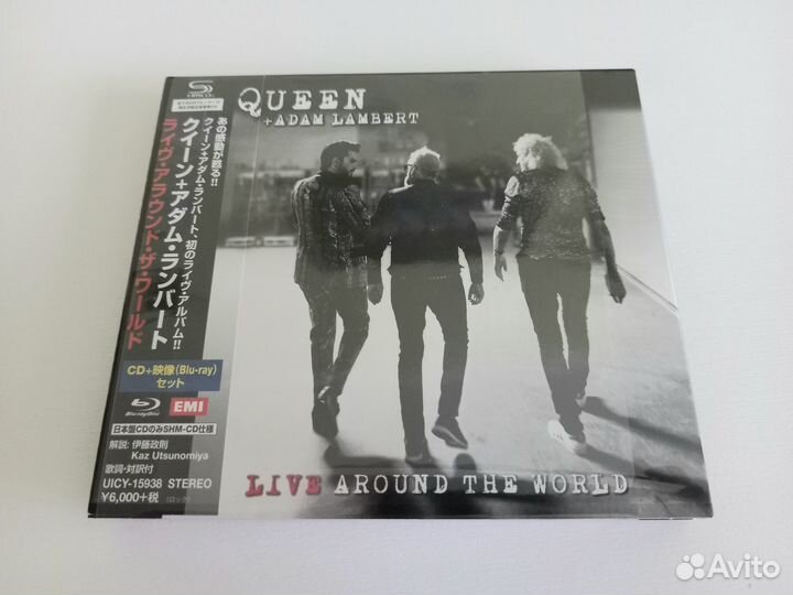 Queen+A.Lambert Live Around The World CD+BD Japan
