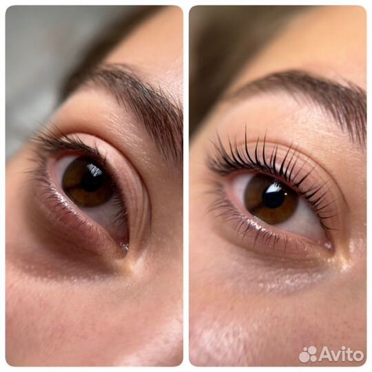 Ламинирование ресниц и бровей