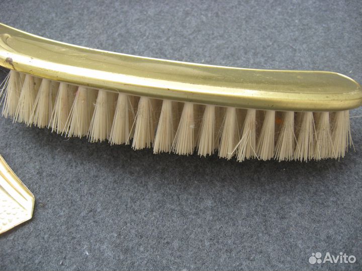 Интерьерные антикварные предметы совочек и щеточка