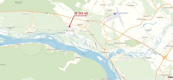 Участок 2,83 га (промназначения)