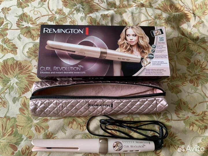 Автоматические щипцы для завивки волос remington