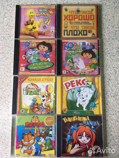 PcCd Игры для самых маленьких 2,3,4-8,5-9 лет