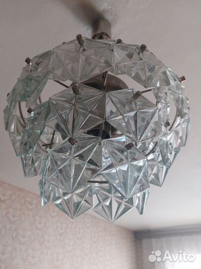 Хрустальная люстра СССР