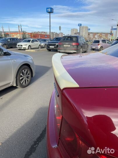 Лип спойлер Honda Accord 7