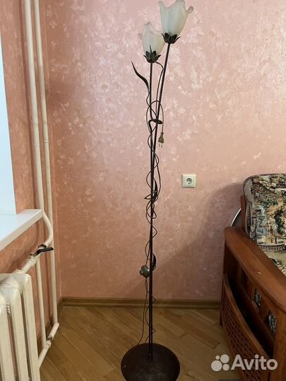 Торшер кованый