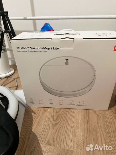 Робот-пылесос mi robot vacuum-mop 2 lite