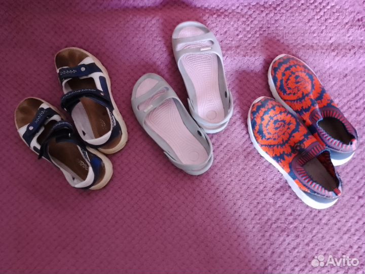 Обувь пакетом для девочки