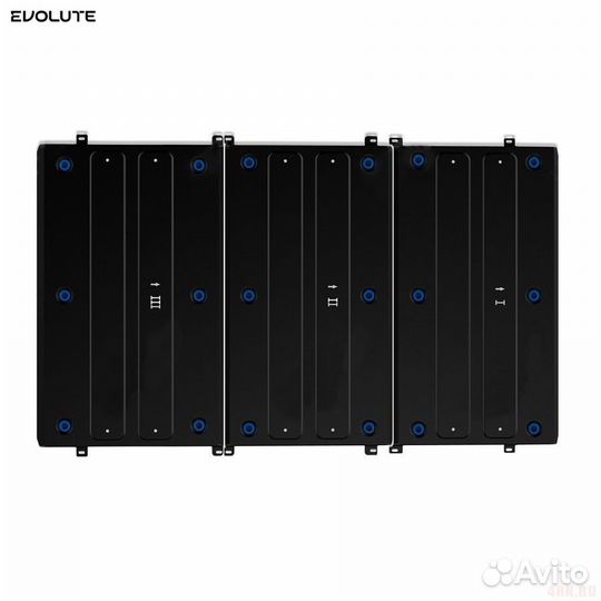 Защита АКБ (3 части), сталь для Evolute i-PRO