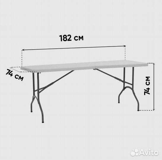 Аренда складной мебели столов, стульев