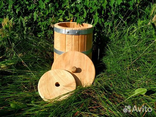 Кадка дубовая