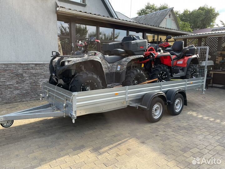 Прицеп мзса 817735.012 для 2-х квадроциклов