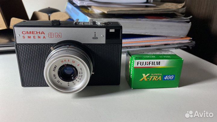 Плёночный фотоаппарат смена 8М