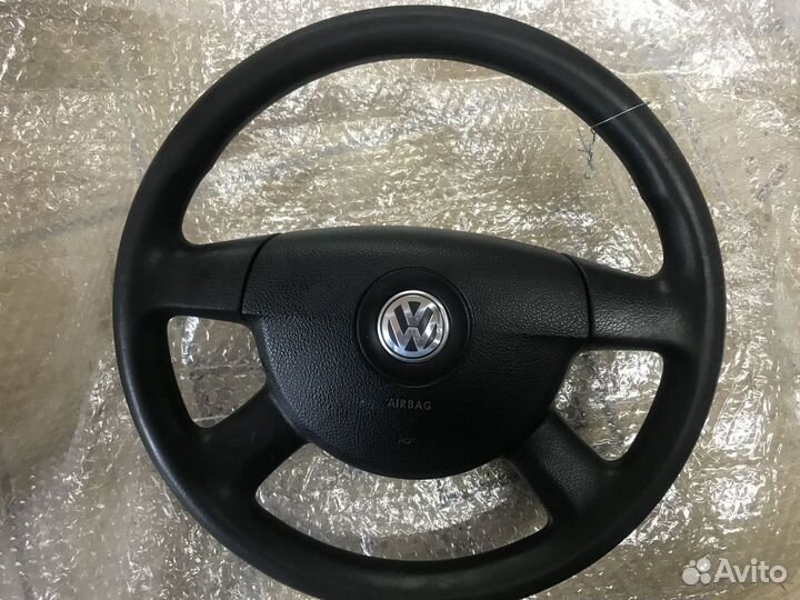 Руль VW Passat B6, Golf 5 4 спицы airbag