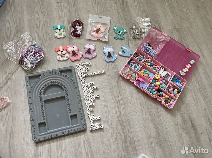 Силиконовая фурнитура для создания грызунков