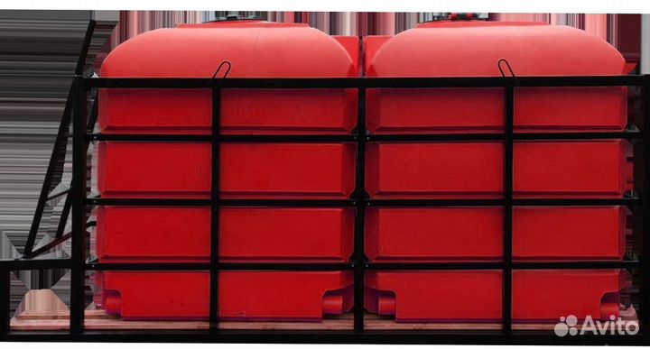 Емкость в обрешетке транспортная кассета