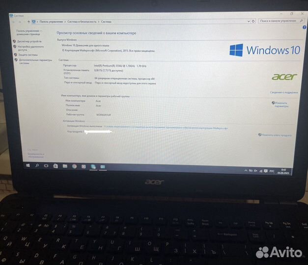 Ноутбук Аcer aspire e1-532g-35568g75mnkk