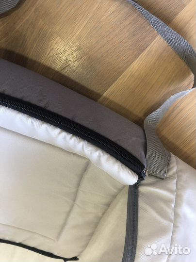 Переноска для детей серая