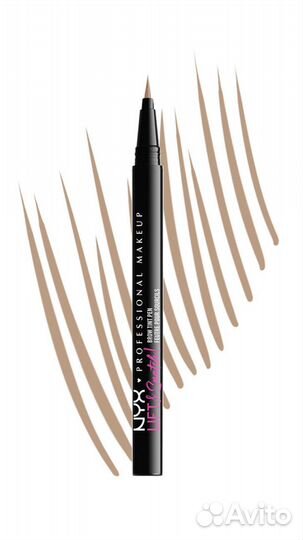 NYX Lift N Snatch Brow Tint Pen. Лайнер для бровей