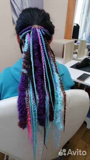 Модели на косы