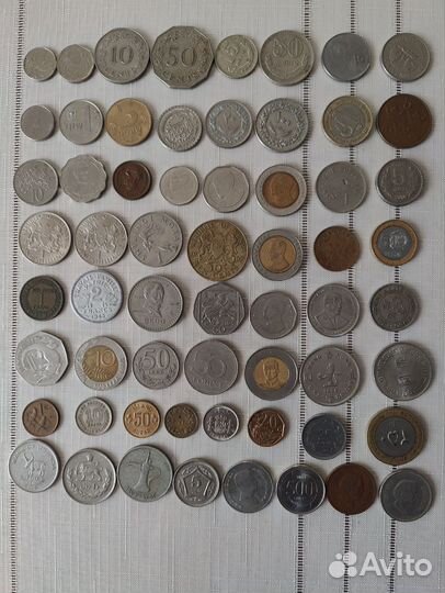 Зарубежные монеты(монеты мира)