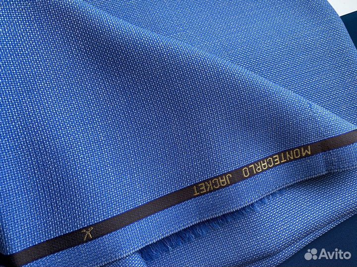 Отрезы итальянской костюмной шерсти из Бьеллы