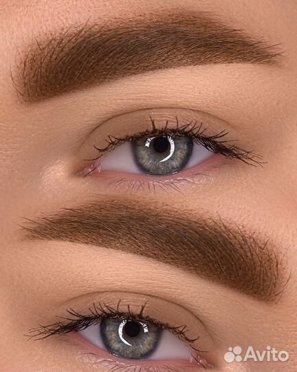 Модель на перманентный макияж бровей