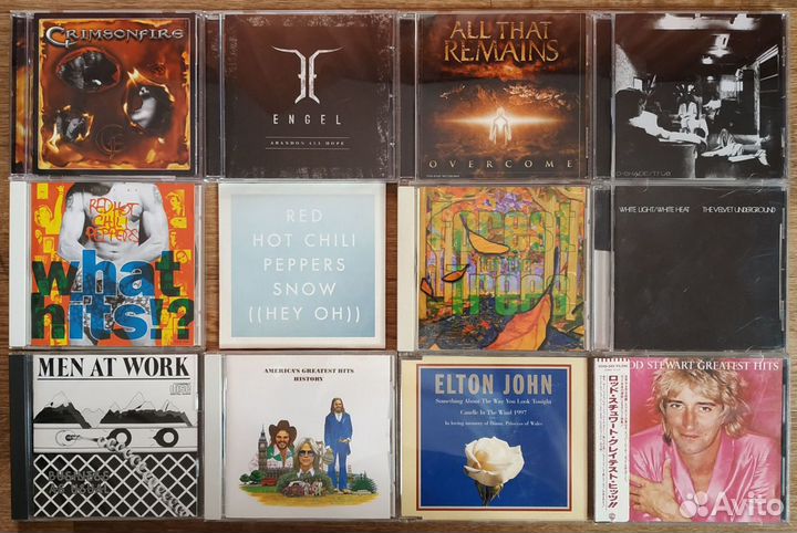 CD фирменные сд Pop Rock New Age Prog Glam