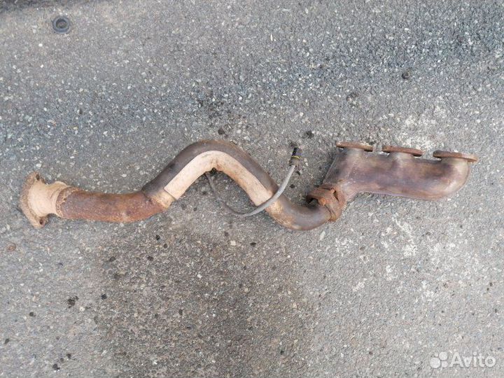 Коллектор с приемной трубой левый Mercedes-Benz