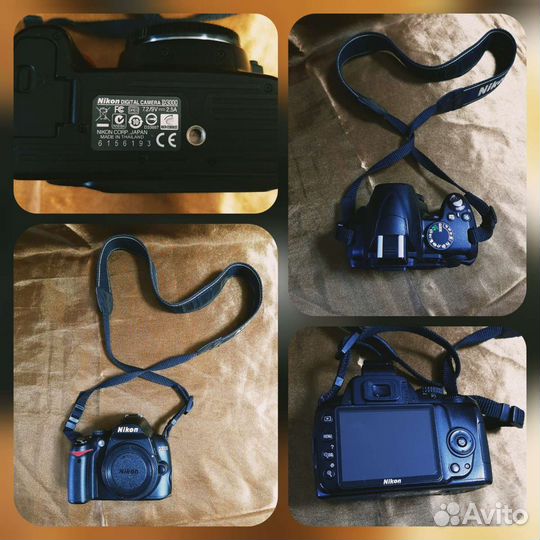 Фотоаппарат зеркальный с объективом Nikon зеркалка